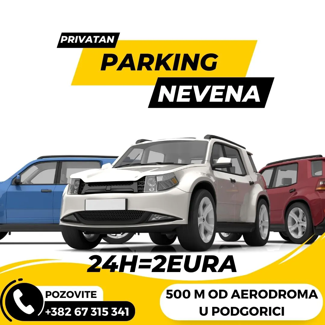 Parking Podgorica Aerodrom Nevena